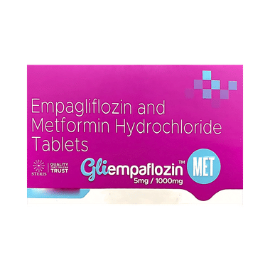 Image of Gliempaflozin Met 5mg/1000mg Tablet