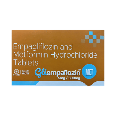 Image of Gliempaflozin Met 5mg/500mg Tablet