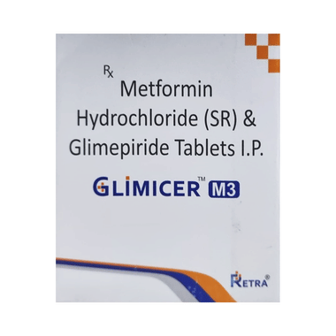 Glimicer M 3mg/500mg Tablet