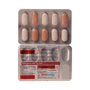 Glimiprex MF 4mg/500mg Tablet