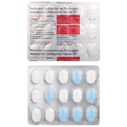 Glimisave M 1 Tablet PR