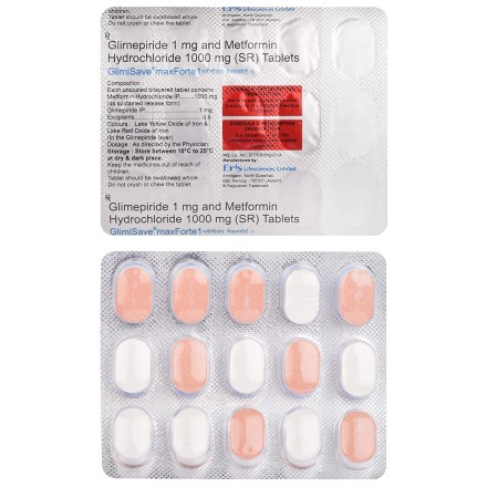 Glimisave Max Forte 1 Tablet SR