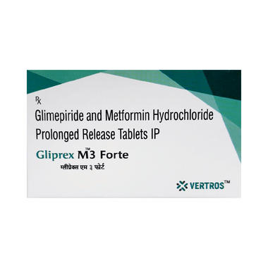 Gliprex M3 Forte Tablet PR