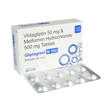 Gliptagreat M 500 Tablet
