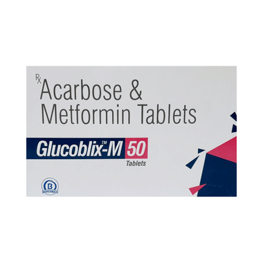 Image of Glucoblix-M 50 Tablet