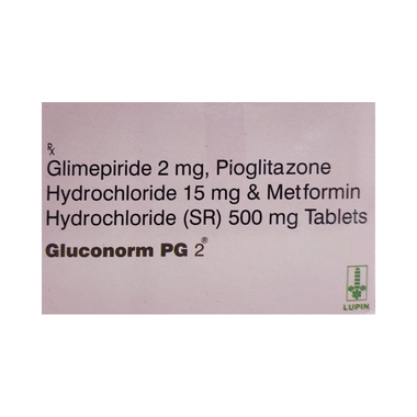 Gluconorm PG 2 Tablet SR