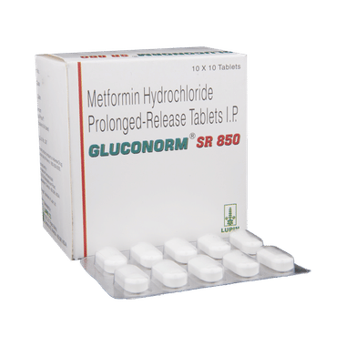 GlUCOnorm SR 850 Tablet