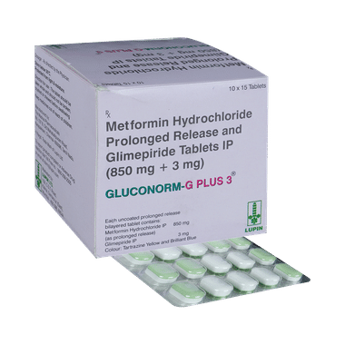 GlUcOnorm-G Plus 3 Tablet PR