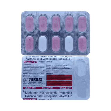 Image of Glucut 1 MT Tablet