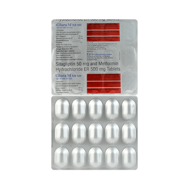 Glura M XR 500 Tablet