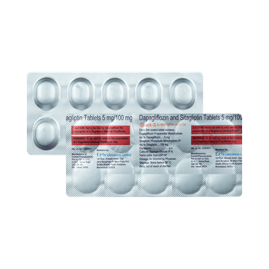 Gluxit S 5mg/100mg Tablet