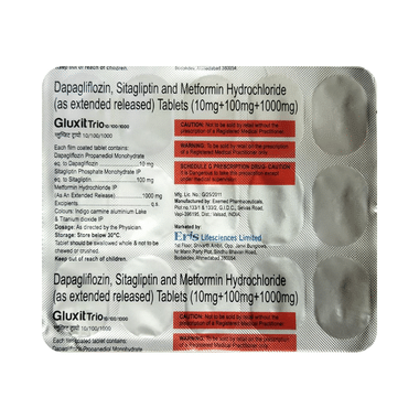 Gluxit Trio 10/100/1000 Tablet ER