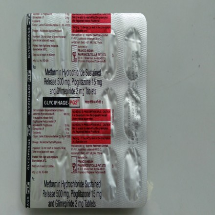 Glyciphage-PG 2mg Tablet
