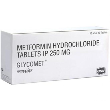 Glycomet 250 Tablet