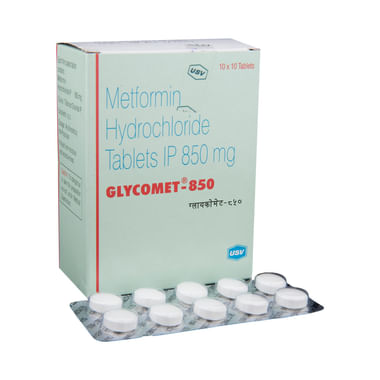 Glycomet 850 Tablet