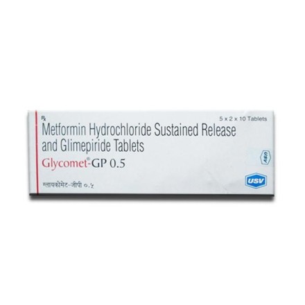 Glycomet-GP 0.5 Tablet SR