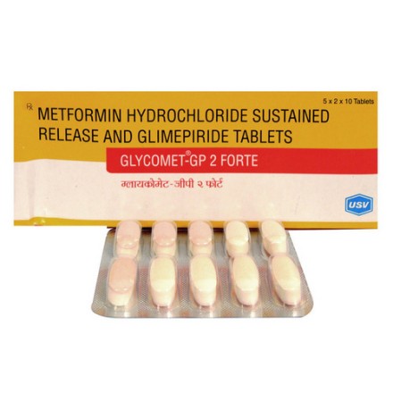 Glycomet-GP 2 Forte Tablet SR