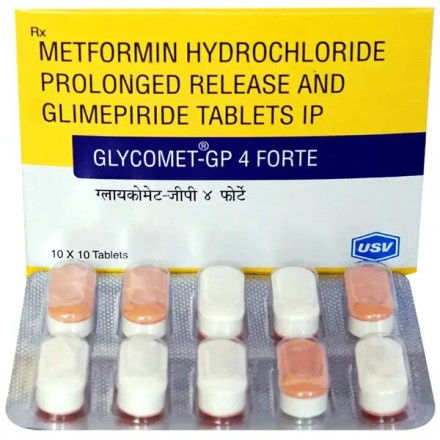 Glycomet-GP 4 Forte Tablet PR