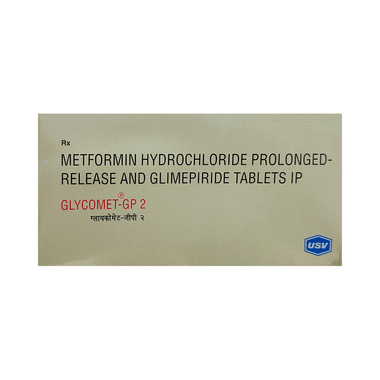 Glycomet-GP 2 Tablet PR