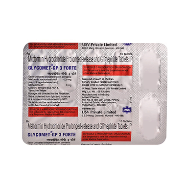 Glycomet-GP 3 Forte Tablet