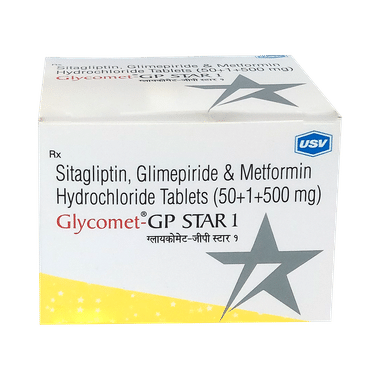 Glycomet-GP Star 1 Tablet