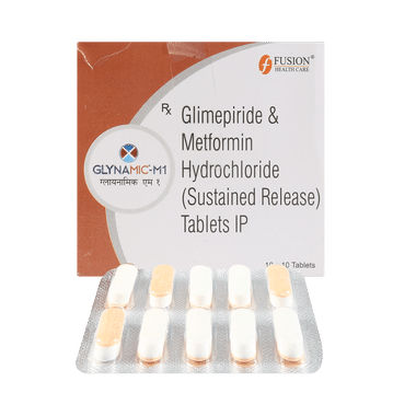 Glynamic M 1mg/500mg Tablet