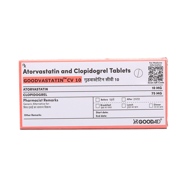 Goodvastatin CV 10 Tablet
