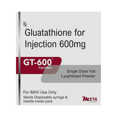 GT 600 Injection 1.0 Injection in 1 box | GetOMeds