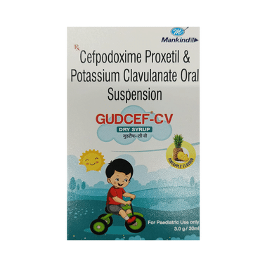 Gudcef-CV Oral Suspension Pineapple