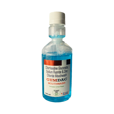 Image of Gumdac Mouth Wash Fresh Mint Alcohol Free