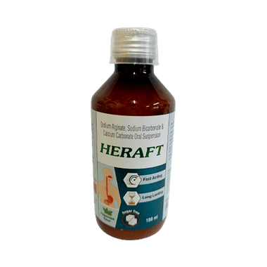 Heraft Oral Suspension Sugar Free Peppermint