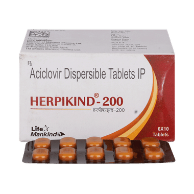 Herpikind 200 Tablet DT