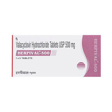 Herpival 500mg Tablet