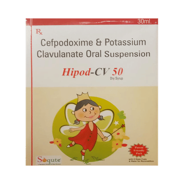 Hipod-CV 50 Dry Syrup