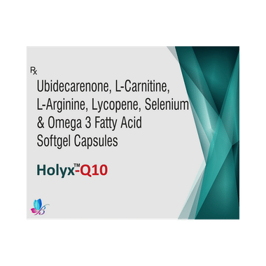 Image of Holyx-Q10 Softgel Capsules
