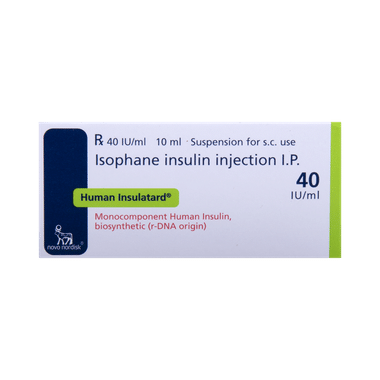 Human Insulatard 40IU/ml Suspension for Injection