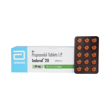Inderal 20mg Tablet