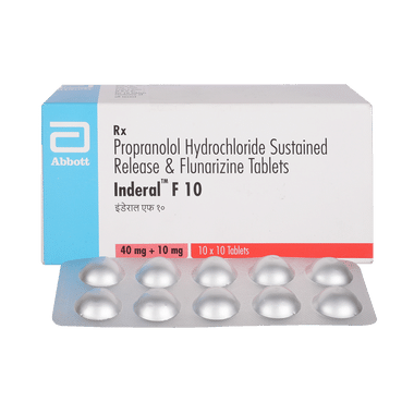 Inderal F 10 Tablet SR
