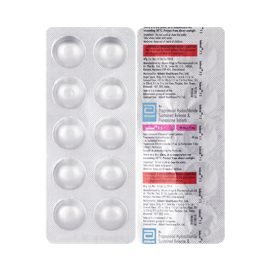Inderal F 5 Tablet SR