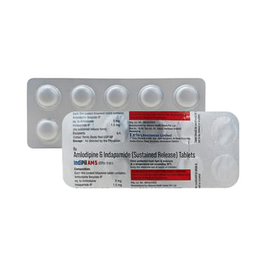 Indipil AM 5mg/1.5mg Tablet