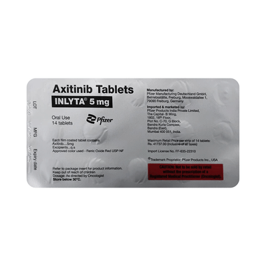 Inlyta 5mg Tablet
