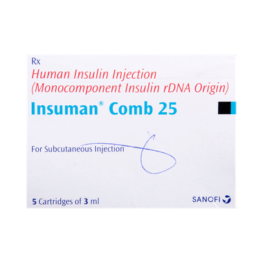 Insuman Comb 25 Injection