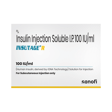Insutage R Injection (3ml Each)