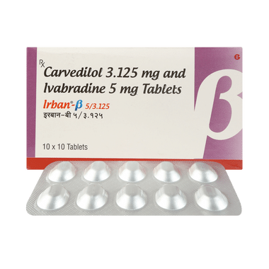 Irban Beta 3.125mg/5mg Tablet