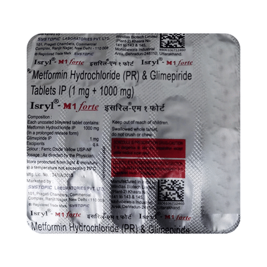 Isryl-M1Forte Tablet PR