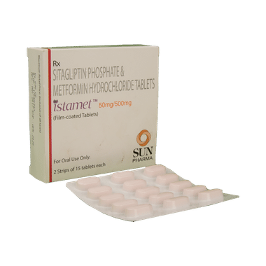 Istamet 50mg/500mg Tablet