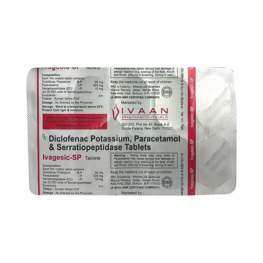 Ivagesic-SP Tablet