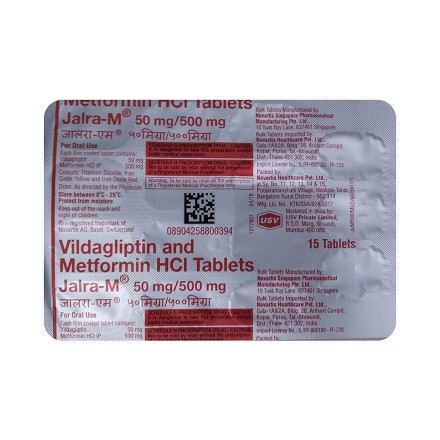 Jalra-M 50mg 500mg Tablet