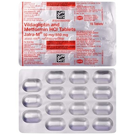 Jalra-M 50mg 850mg Tablet