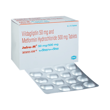 Jalra-M 50mg/500mg Tablet